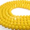 Fio de Cristal AA Flat® 10mm – Amarelo Gema Opaco